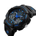 Analog digital black waterproof alarm multifunction cheap men fashion watch skmei 1270